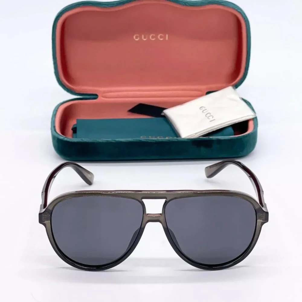 Sale! New Gucci Unisex 58mm Dark Grey Sunglasses!